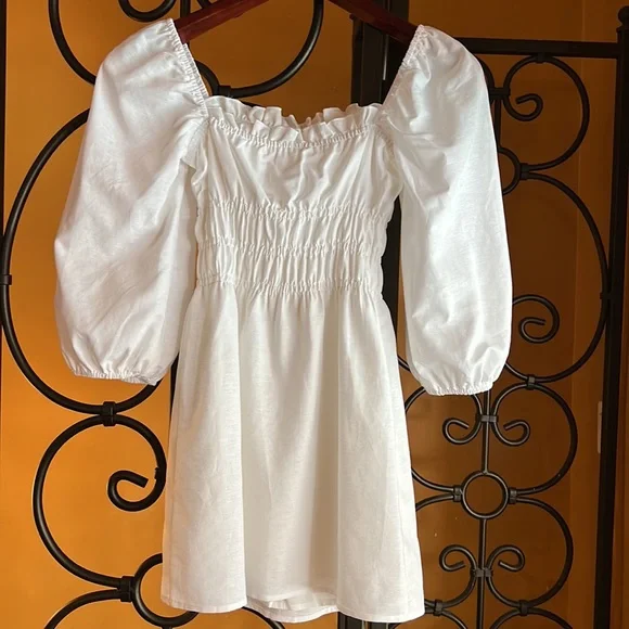 CHARLIE HOLIDAY Boheme White Dress - Picture 7 of 13